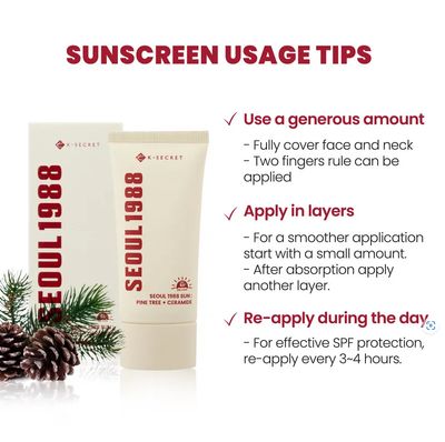 KSECRET SEOUL 1988 Sun : Pine Tree + Ceramide - 50ml_img_3
