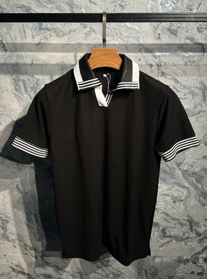 Jacquard pk polo X Black