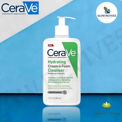 CeraVe Hydrating Cleanser For 𝐍𝐨𝐫𝐦𝐚𝐥 𝐓𝐨 𝐃𝐫𝐲 𝐒𝐤𝐢𝐧 (𝟐𝟑𝟔𝐦𝐥)_img_1