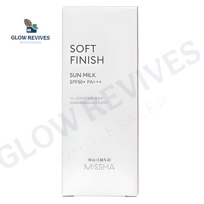 Missha Soft Finish Sun Milk 𝐒𝐮𝐧𝐬𝐜𝐫𝐞𝐞𝐧 𝐒𝐏𝐅𝟓𝟎+ 𝐏𝐀+++ (𝟕𝟎𝐦𝐥)_img_2
