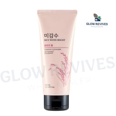 The Face Shop Rice Water Bright Facial Foaming Cleanser - 150ml_img_2