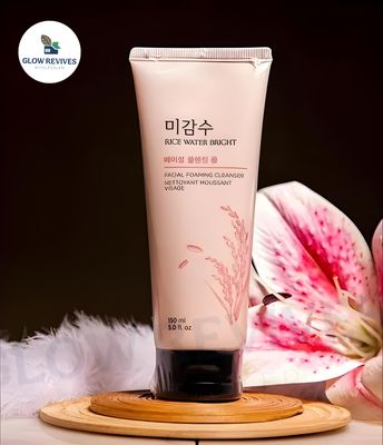 The Face Shop Rice Water Bright Facial Foaming Cleanser - 150ml_img_3