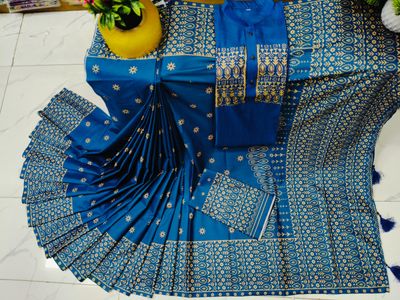 Sharee Panjabi Couple with Blouse Piece_img_0