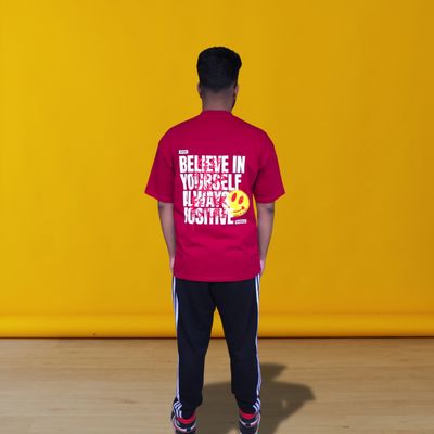 Believe In Yourself - Exclusive Oversized Drop Shoulder T-shirt_img_0