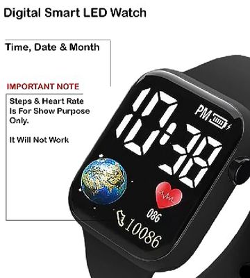 LCD Dgital Ring Touch Watch for man and women_img_2
