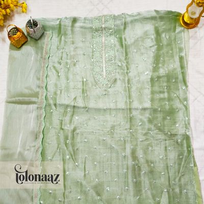 Pakistani Inspired Jorjet 4pcs (Mint Green)_img_2