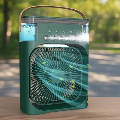 Air Cooling USB Fan with LED Night Light Water Fan_img_2