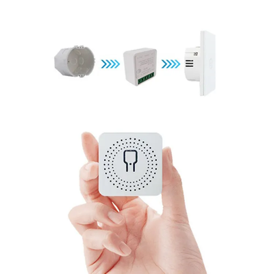 10A/16A Smart Home Automation ON/OFF Mini Smart Wifi Breaker DIY Switch Support 2 Way Control Tuya Smart Wifi Switch_img_8