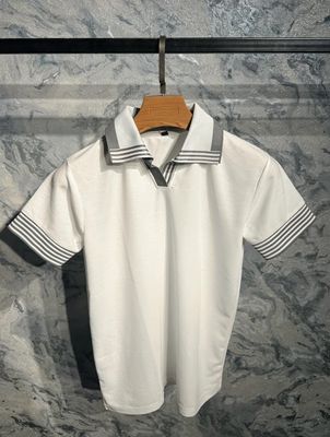 Jacquard pk Polo X White