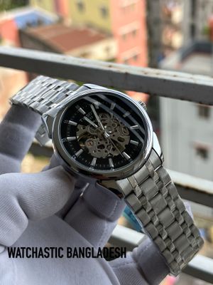 Tissot Auto Silver Chain Black Dial_img_0