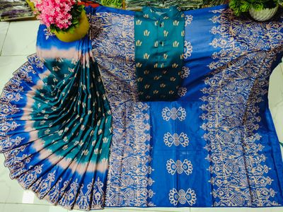 Sharee Panjabi Couple with Blouse Piece_img_1