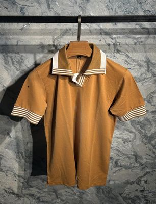 Jacquard pk Polo X Brown