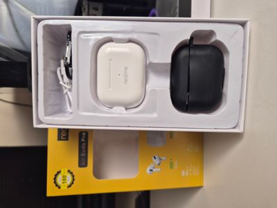 Realme Air Buds-Pro Tws Wireless Bluetooth Earbuds Black Case - Bluetooth Headphone_img_0