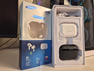 Samsung Air Buds-Pro Tws Wireless Bluetooth Earbuds With Case - Bluetooth Headphone_img_0
