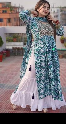 নায়রা কাট থ্রি পিস সালোয়ার কামিজ সেট – কটন কামিজ, গলা কম্পিউটার কাজ এবং কটন সালোয়ার ও ওড়না সহ_img_0