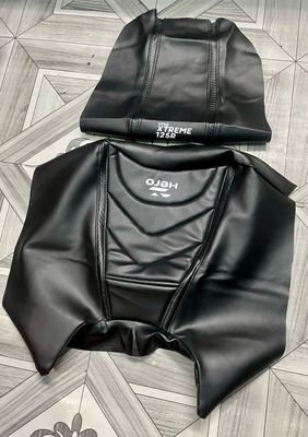 Premium Full Black Seat Cover For Hero Xtream 125R_img_1