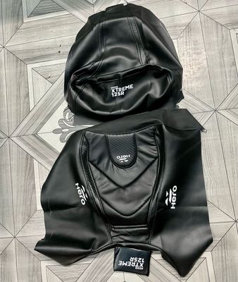 Premium Full Black Seat Cover For Hero Xtream 125R_img_2