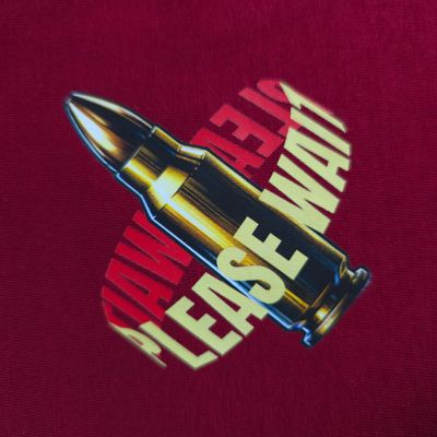 Please Wait For My Bullet Right In Your Heart - Drop Shoulder T-shirt_img_6