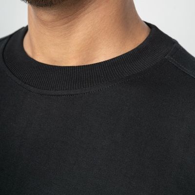 Just Me Bro (Black) ✋ - Premium Oversized Drop Shoulder T-shirt_img_5