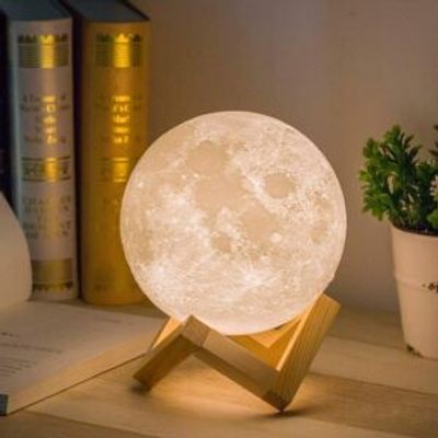 Rechargeable 3D Moon Lamp - 18CM_img_1