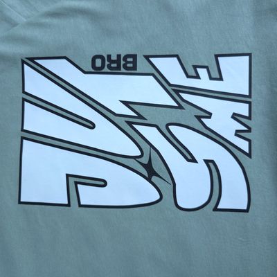 Just Me Bro (Pastel Stone Green) - Exclusive Oversized Drop Shoulder T-Shirt_img_5