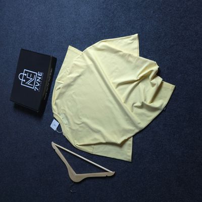 Future Desert Explorer (Pastel Yellow) - Oversized Drop Shoulder T-shirt_img_4