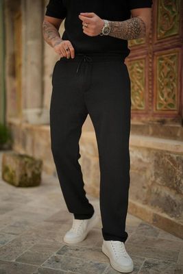 premium semi-baggy ribbed trousers!!_img_5