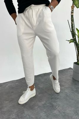 premium semi-baggy ribbed trousers!!_img_6