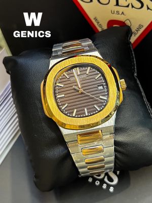 Patek Philippe Nautilus Two Tone Brown Dial AAA Ch_img_0