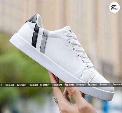 White Luxe Stride Sneakers (W)_img_2