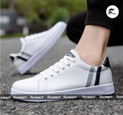 White Luxe Stride Sneakers (W)_img_3