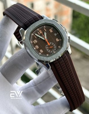 PATEK AQUANAUT CHOCOLATE DIAL SILVER CASE_img_0