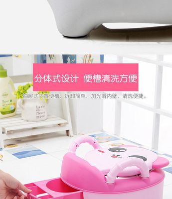 Children's Toilet Boy Baby Toilet Cartoon Kids Potty Boy Urinal Baby Like Toilet Artifact Drawer Type_img_2