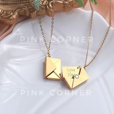 LETTER CASING "LOVE YOU"  NECKLACE WITH BLACK BOX!_img_3