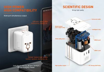 Ldnio Z8 45W Universal Travel Adapter_img_1