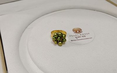 Exclusive Green Pearl Necklace Combo Set_img_1