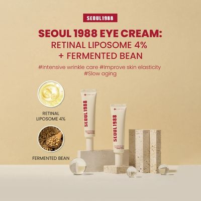 KSECRET SEOUL 1988 Eye Cream : Retinal Liposome 4% + Fermented Bean 30ml_img_1