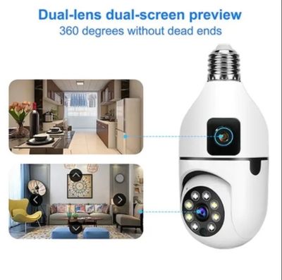 Dual lens IP bulb camera_img_4