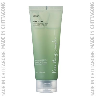 Anua Heartleaf Succinic Moisture Cleansing Foam (150ml)_img_1