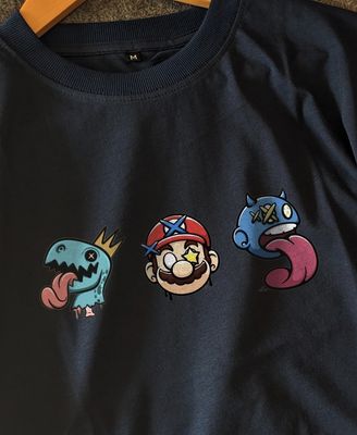 Super Mario Drop Shoulder T-Shirt_img_1