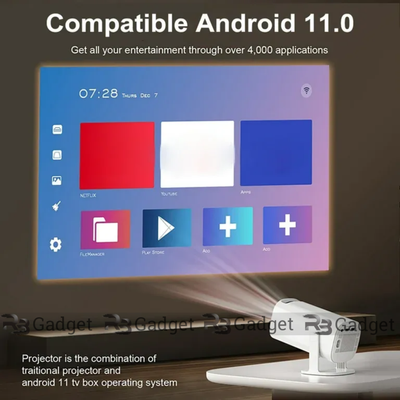 P30 Max Android 4K Projector + Video Game Console Combo_img_1