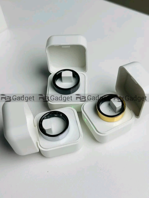 Smart Finger Ring for Fitness Tracking – With Charging Case (Ring Size -9,10)