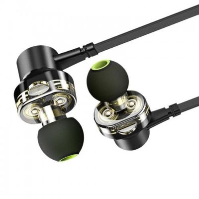 AWEI Z1 In-ear Dual Driver Unit Stereo Sound Heavy Bass Magnetic Wired Earphone - Price in Bangladesh_img_0