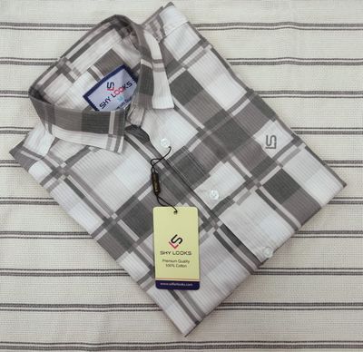 Luxury China Magnet Cotton Signature Full Sleeve Print Shirt –_img_0