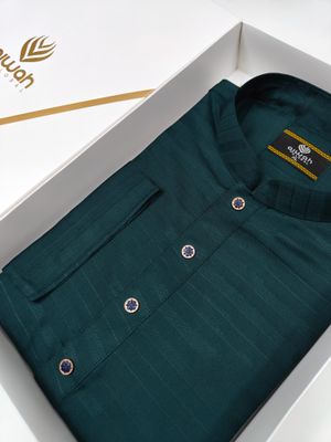 AJWAH Emerald Elegance Panjabi_img_1