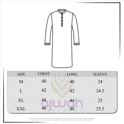 Ajwah Premium Olive Luxe Panjabi_img_3