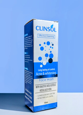 Clinsol Facewash [Indian] ব্রণ ক্ষত/দাগ নিরাময়ে_img_1