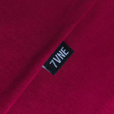 Solid (Maroon) Premium Oversized Drop Shoulder T-shirt (WITHOUT BOX)_img_4