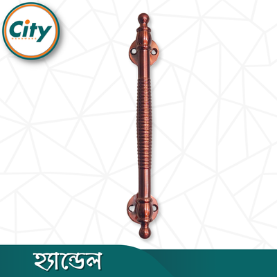 ৮ ইঞ্চি হেভি ডোর হ্যান্ডেল কপার অ্যান্টিক পালিশ করা দরজার হাতল কাঠের দরজার হ্যান্ডেল_img_2