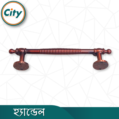 ৮ ইঞ্চি হেভি ডোর হ্যান্ডেল কপার অ্যান্টিক পালিশ করা দরজার হাতল কাঠের দরজার হ্যান্ডেল_img_3